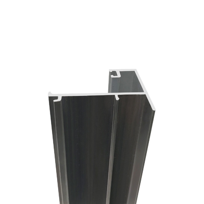 Persoonlijke lengte borstel Goud zilver aluminium profielen voor schuifdeur systeem T3-T8 Temperatuur