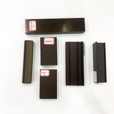 Anhui Shengxin wit zwart aluminium vensterprofielen