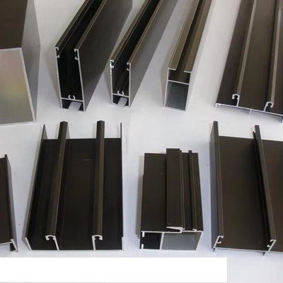 Gepersonaliseerde kleuren extrusie aluminium profiel voor Bolivia Schuifdeur raam
