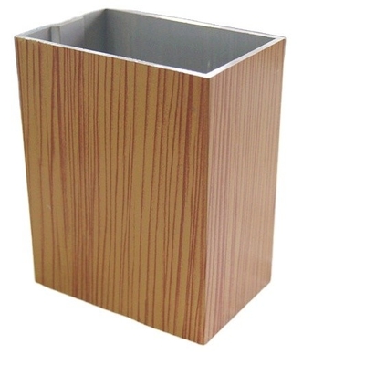 Vierkant geanodiseerd zwart champagne aluminium profiel voor schuifvenster deur aangepaste kleur