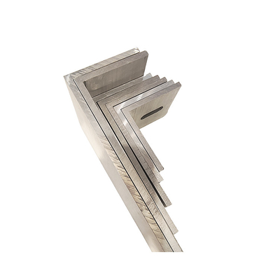 Custom Suspend Extrusion Anodizing L-vormige hoekhoek aluminium constructieprofielen