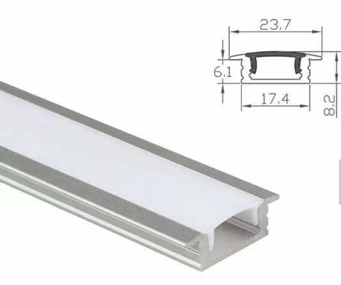 Klant Requst LED Strip Profile Channel voor Square LED Light Aluminium Profile