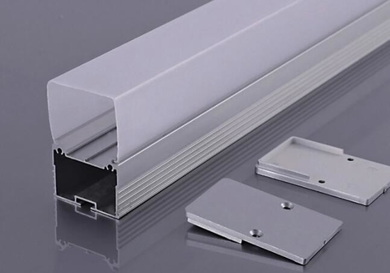 T3-T8 Tempered Aluminium Channel LED Light Profiles voor LED Strip Light Customization
