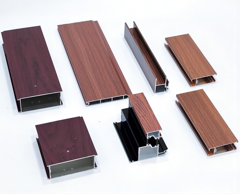 T5 Temperature Customized Color Aluminium Profile Extrusion voor ramen en deuren