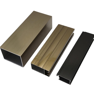 Anodiserende extrusie Aluminium schuifvensters en deurprofielen voor aangepaste kleuren