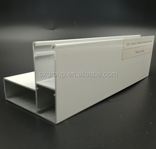 Op basis van tekeningen van klanten Aluminiumprofiel extrusie voor deur- en vensterproducten