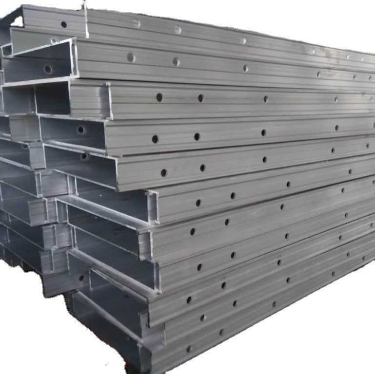 Zandblazen 6063 Aluminiumprofiel voor vormgeving Industrieel geextrudeerd aluminiumprofiel