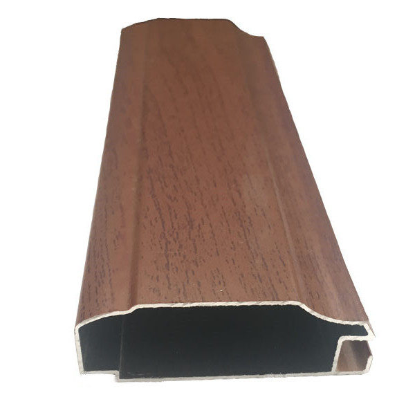 6000 serie T3-T8 Shengxin Houtkorrel Afwerking Aluminium Hollow Profiel voor decoratie