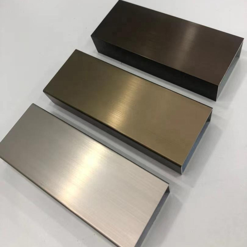 6063 Aluminiumlegeringsbronzen deur- en raamprofiel voor klantvereisten 1003 1004