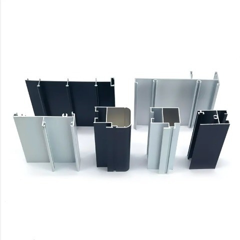 6000 Structural Aluminium Extrusion Frame Profile Poedercoating met aangepaste kleur