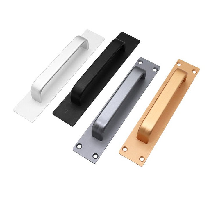 Aluminium legering handvat of accessoires voor op maat gemaakte deuren en ramen in geanodiseerde afwerking