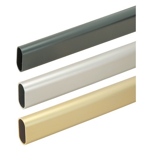 Shengxin Oval Aluminium Kledingstaaf 5.8-6.0M Lengte is legering voor vlakke aluminium profiel