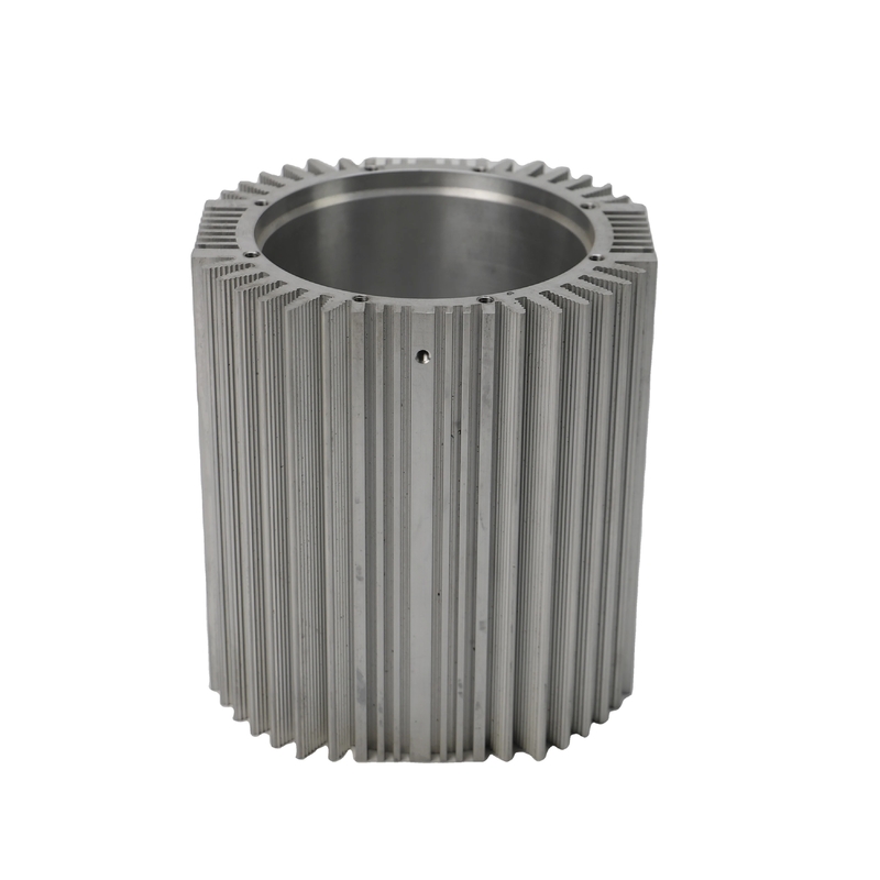 Zilveren geanodiseerde aluminium extrusieprofielen voor motorbehuizing in maat