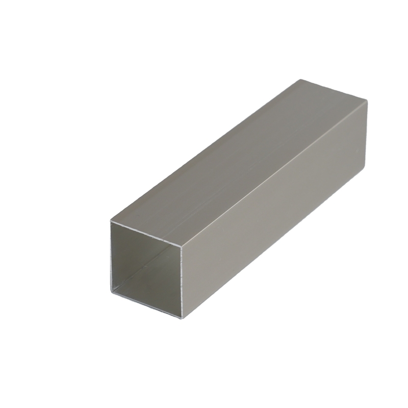 Poedergecoate vierkante aluminiumprofielen voor interieurdecoratie in 6063 aluminiumlegering