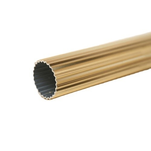 Verzoek van de klant Vierkante en ronde aluminiumprofielen Ronde buis voor gordijnstaaf