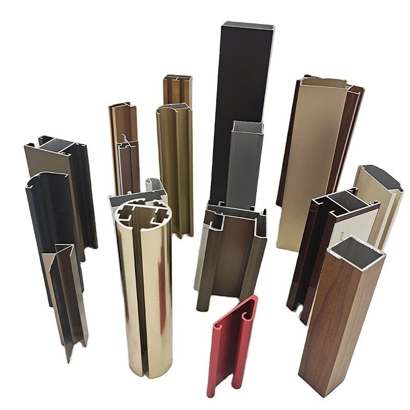 Aluminiumprofiel voor deur-venster 6000-serie interieur schuifglas muurframe