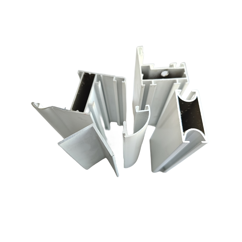 Door Window Foshan Grey Powder Coating Aluminium Extrusion Alloy Profiles voor West-Afrikaanse landen