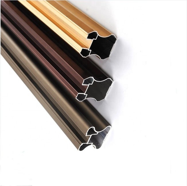 6063 T5 Aluminiumprofielen voor garderobe schuifdeur Aluminiumprofiel met extrusie raam