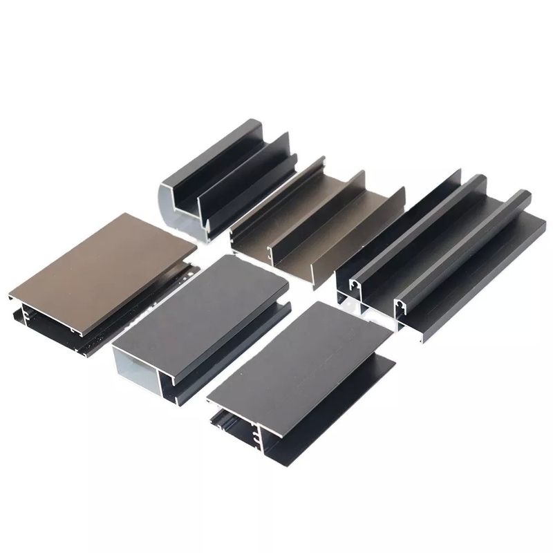 Schuifkast Aluminiumprofiel Grade 6000 Serie OEM ODM Decoratie Extrusie Frame