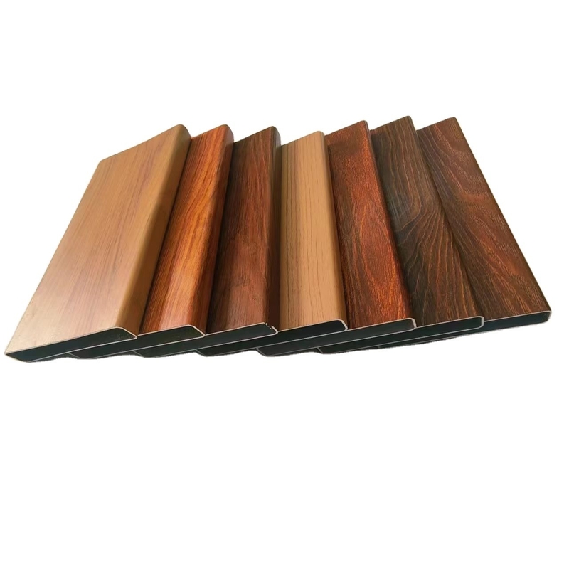 Op maat gesneden voor 3D hout aluminium profielen in vensterdeuren en geveloplossingen