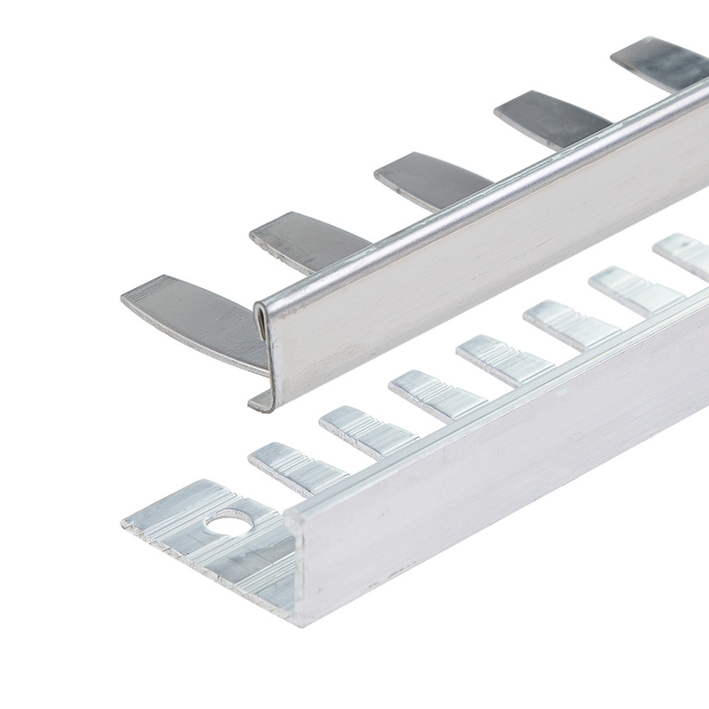 Aluminiumchroom vierkant box sectie tegel trim voor 6063 aluminium legering structuur profiel