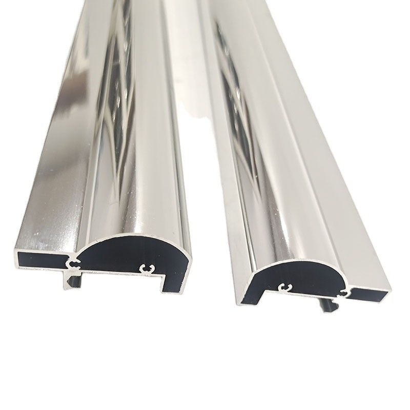 Natuurlijke aangepaste 6063 6061 T5 aluminium profielen voor douche kamer venster en pergola