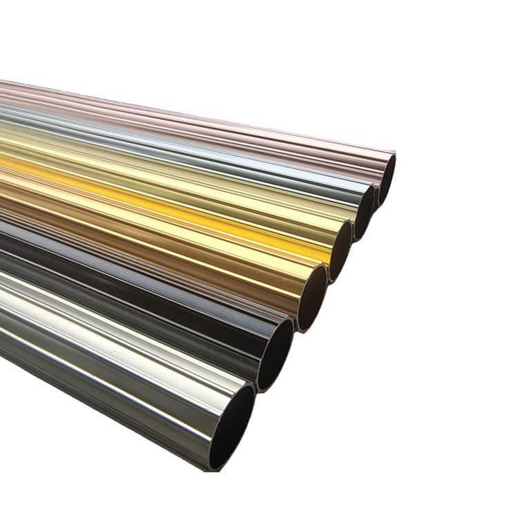 6063 T5 Aluminium geextrudeerde profielen Ronde buis in verschillende soorten