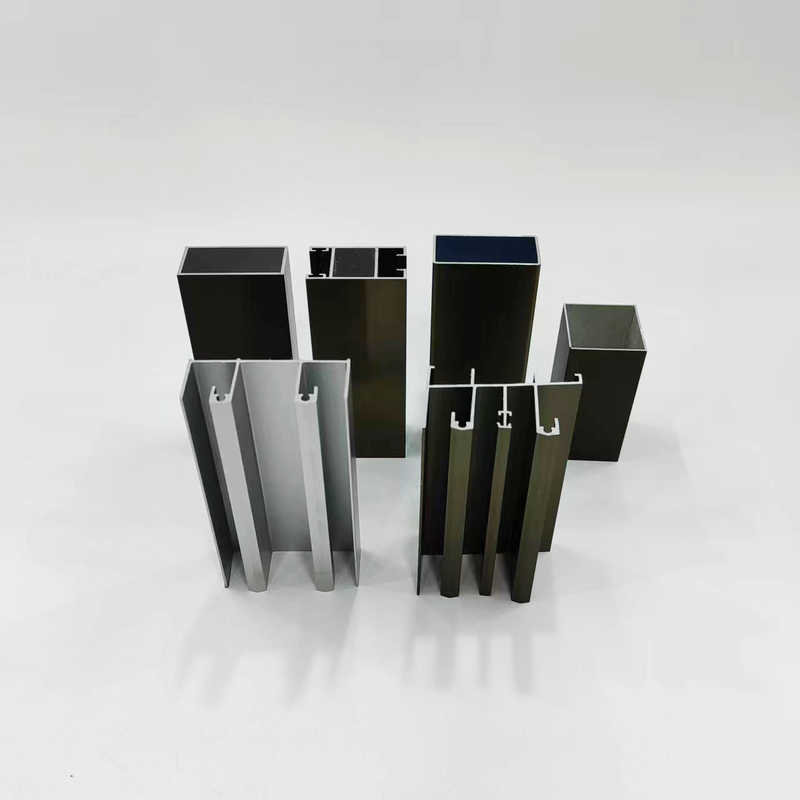 6063 6061 Fluorkoolstofprofiel van aluminiumlegering voor schuifdeuren en ramen