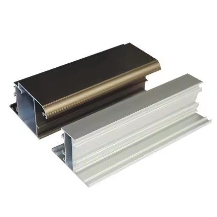 Temper T3-T8 6063 Aluminium-extrusieprofielen voor op maat gemaakte schuifdeuren en ramen