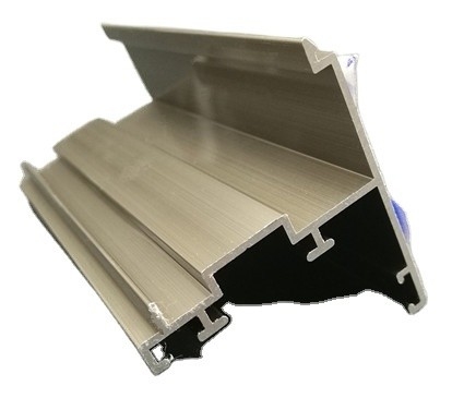 Persoonlijke lengte borstel Goud zilver aluminium profielen voor schuifdeur systeem T3-T8 Temperatuur