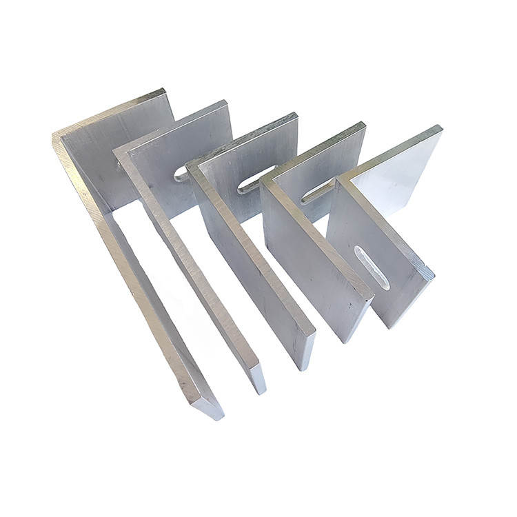 Custom Suspend Extrusion Anodizing L-vormige hoekhoek aluminium constructieprofielen
